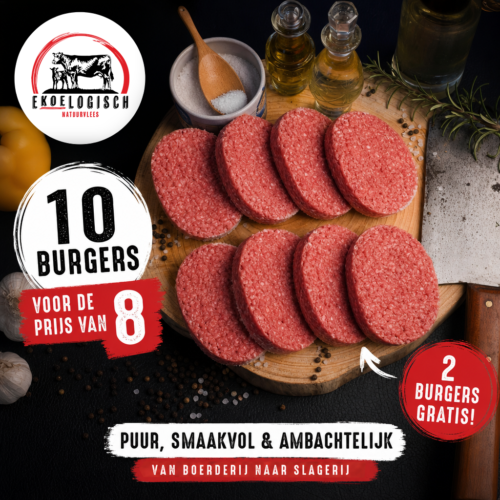 Black Angus Burger Promopakket – 10 voor de prijs van 8